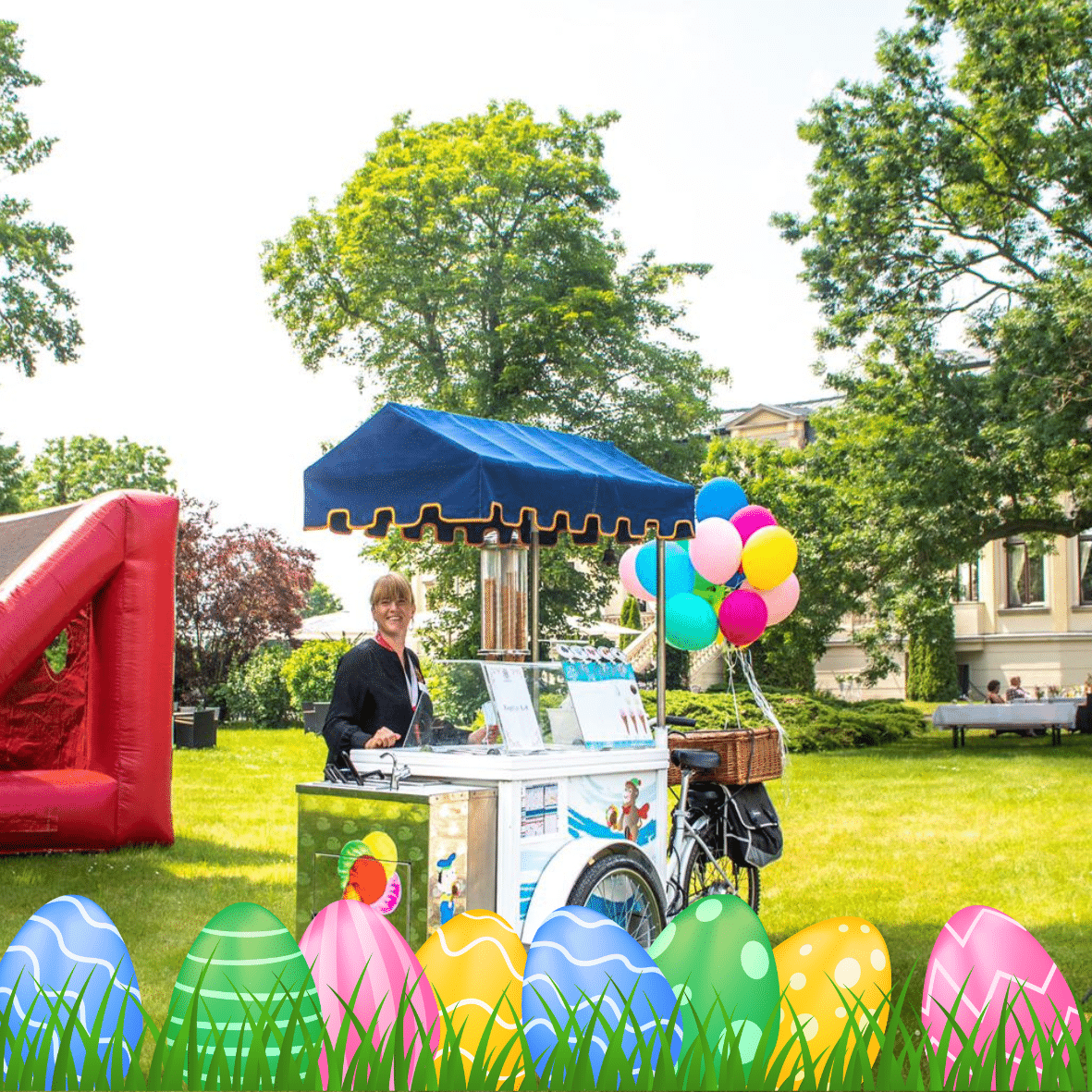 Buntes Osterfest im Schlosspark